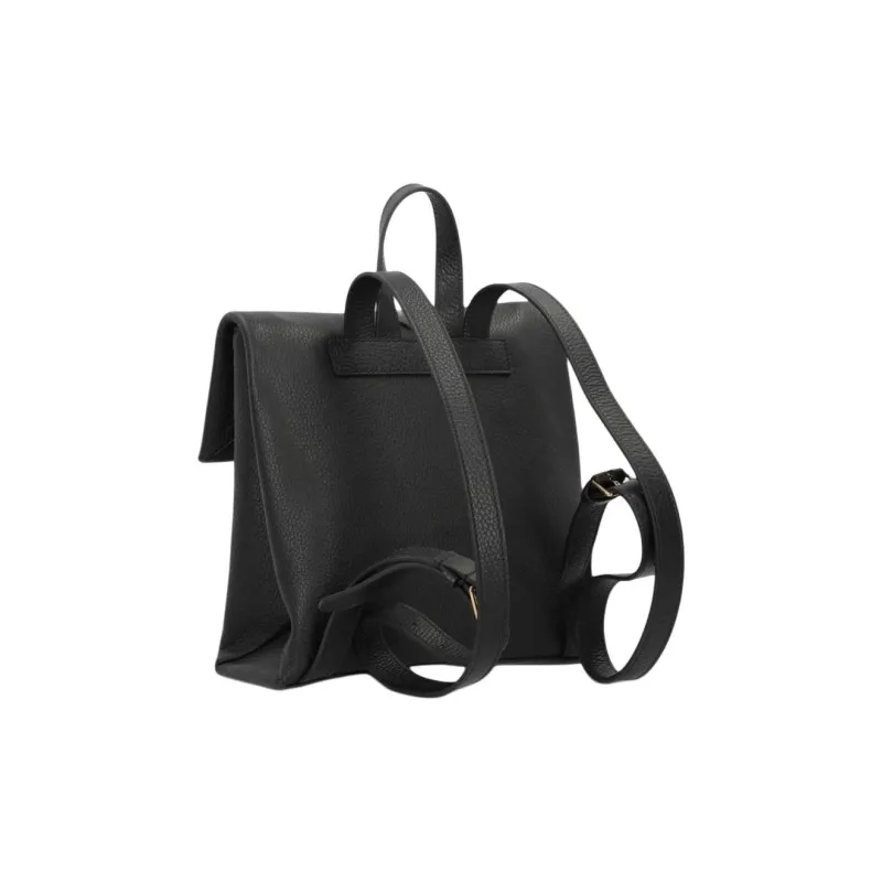 COCCINELLE Leather Backpack Women's Black-1