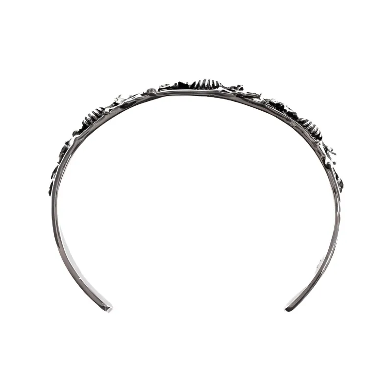 Alexander McQueen Dancing Skeleton Cuff Bracelet-2