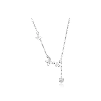 7℃ 999 Fine Silver Necklaces Unisex