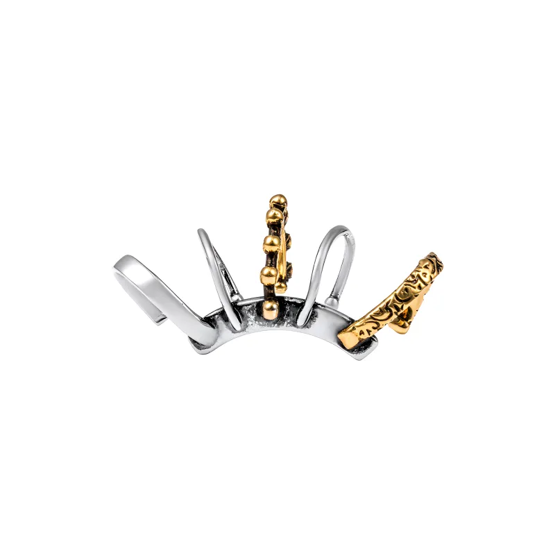 Alexander McQueen Punk Ear Cuff-2