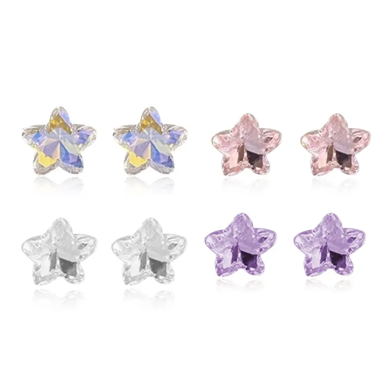 Shiban Alloy Stud Earrings Women's-13