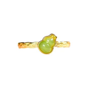 Jade Ink Love Hetian Jade Rings Jasper Women's
