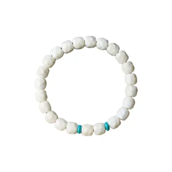 Finger Carpenter White Jade Bodhi Bracelets Unisex