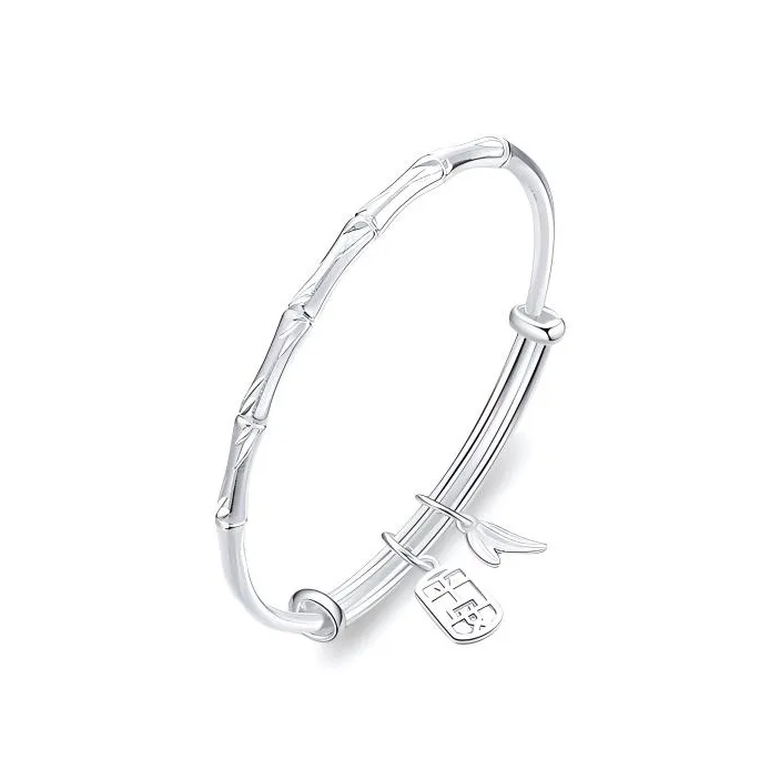 UZIID Sterling Silver Bangles Women's Silver-0