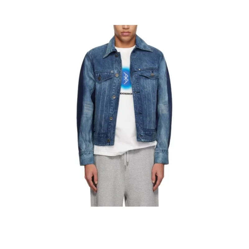 ADER ERROR Regular Fit Trucker Denim Jacket-0