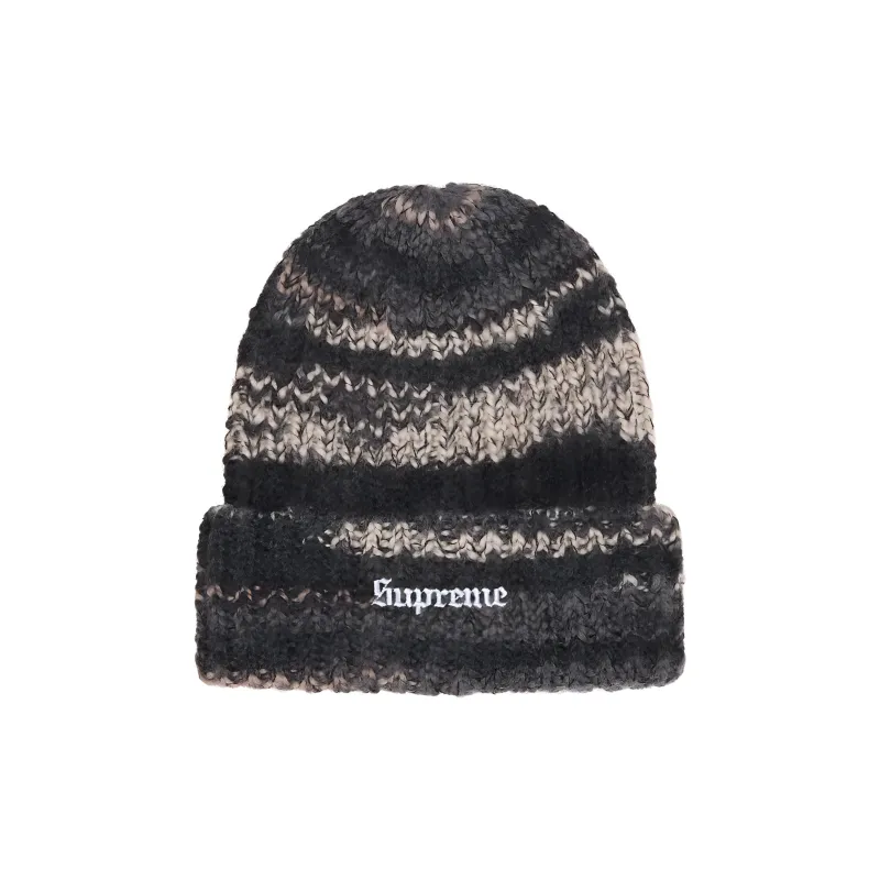 Supreme Space Dye Stripe Beanie-0