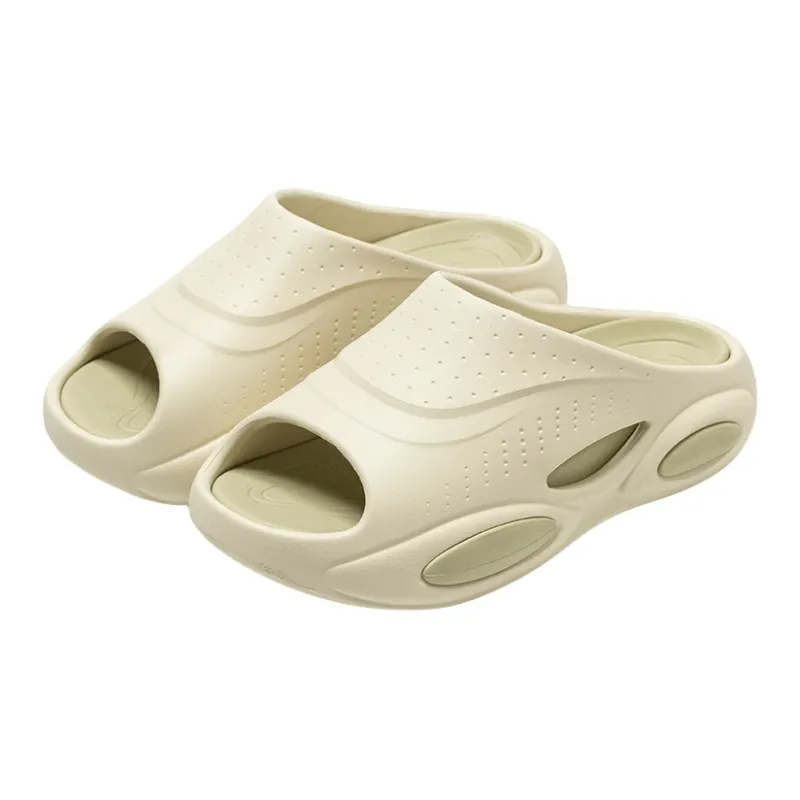 POSEE Slippers Black Purple/White Black-3