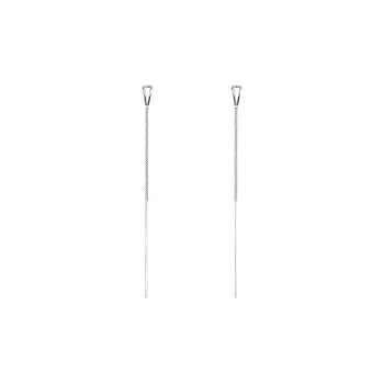 TRVMOE 999 Fine Silver Drop Earrings Women's