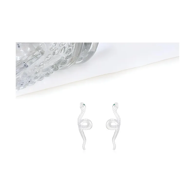 MIDNIGHT MOMENT Alloy Stud Earrings Unisex-3
