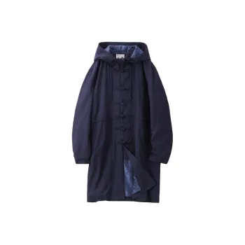 XUANSHENG Jackets Coats Men's Navy Blue