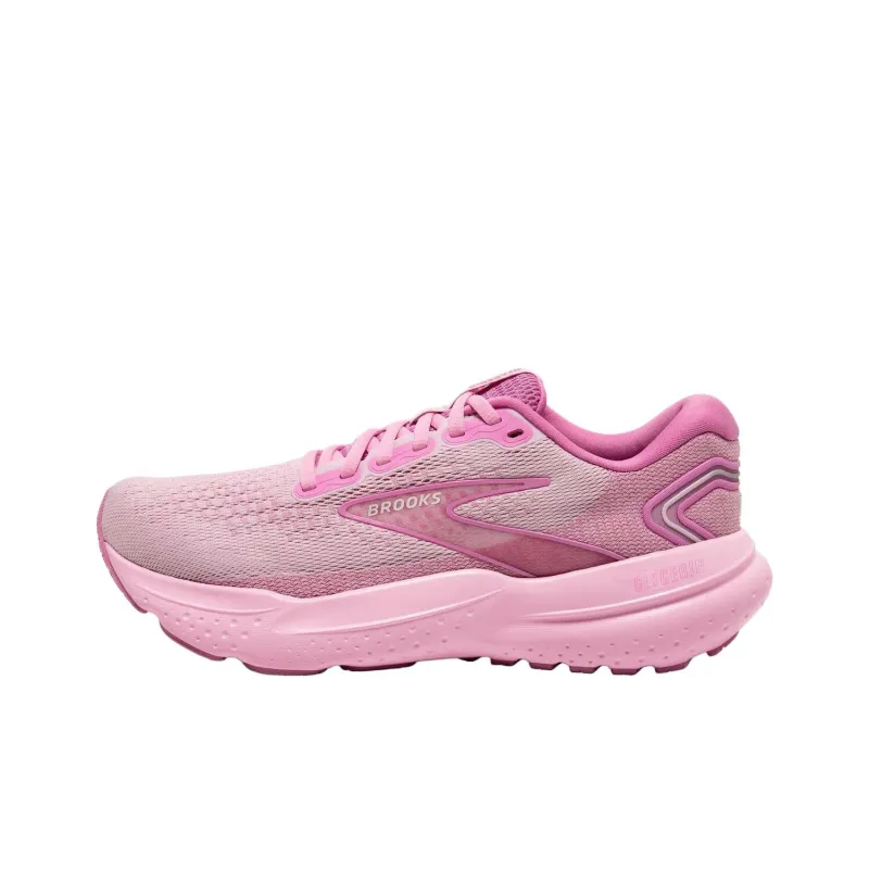 Brooks Glycerin 21 Anti Slip Wear Resistant Low Top Casual Running Shoes Women's Pink-0