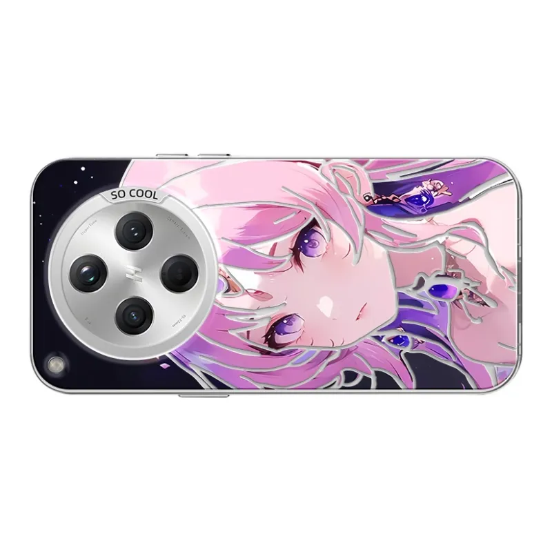 CHUNFAN PC Material Phone Cases Compatibility With OPPO A5 Pro/Find X8/Reno 12/11/Pro Trendy And Cool-4