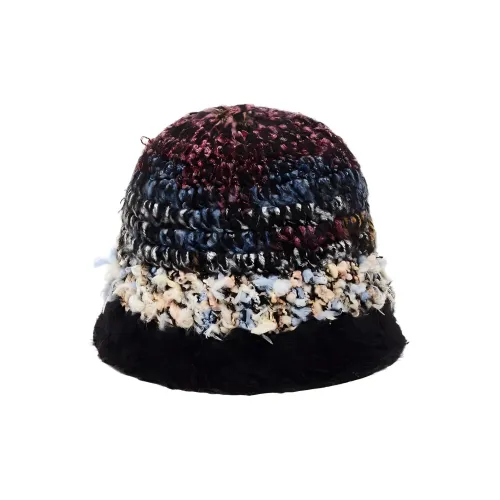 Yun Sees Mori Knows Polyester Bucket Hats Women's