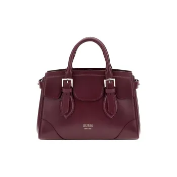 GUESS Genuine Leather Shoulder Bag Crossbody Bag Handbag Mini Women's Fuchsia