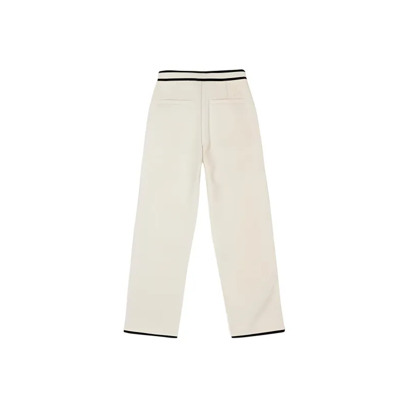 LI NING 1990 Casual Pants Women's Light Antique Yellow-1