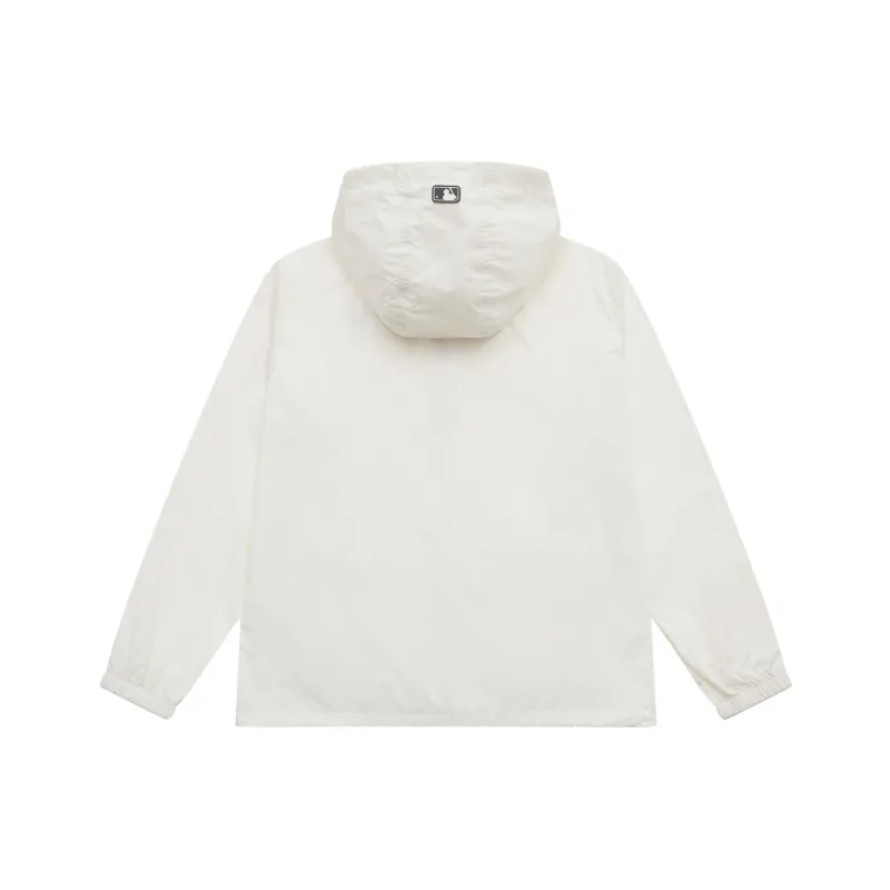MLB New York Yankees Basic Collection SS25 Windproof Jacket Unisex Ivory-1
