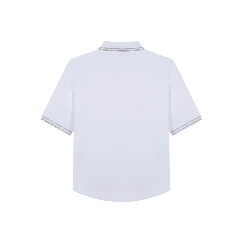 Moncler Polo Shirts Women's White-1