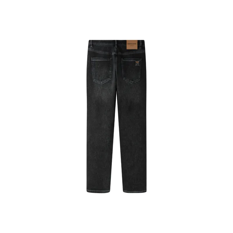 HLA Jeans Men Blue Gray Denim Gradient Dark F7-1