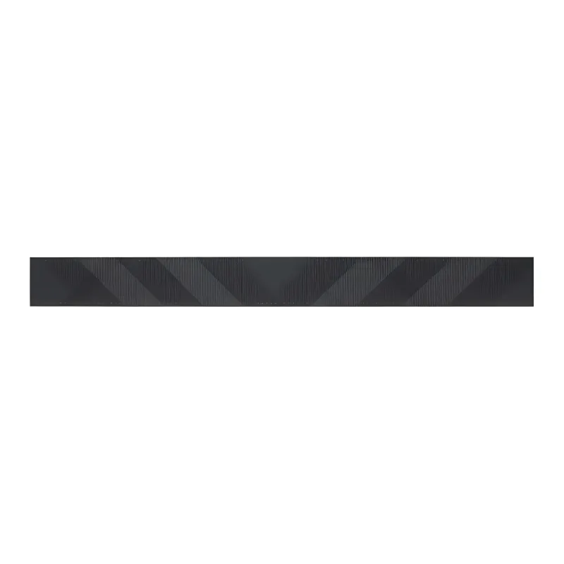 Burberry Plaid Patterned Print Detail Leather Leather Belts Men's Black Width: 3CM-1