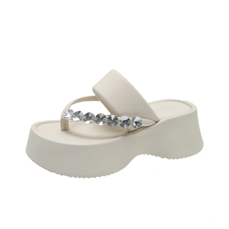 NTOZE Abrasion Resistant Flip Flops Women's-5