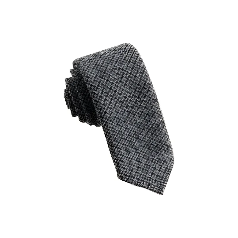 LARDINI Wool Ties Men's Dark Gray-3