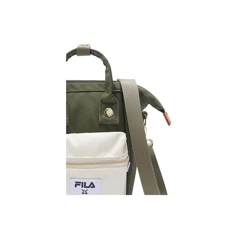 FILA Anello Collaboration Polyester Handbag, Shoulder Bag, Crossbody Bag Unisex Green-2