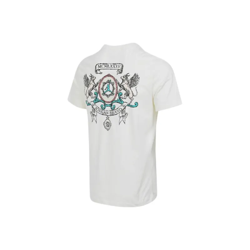 Jordan BRANDAs M J SS25 T Shirt Men's White-1