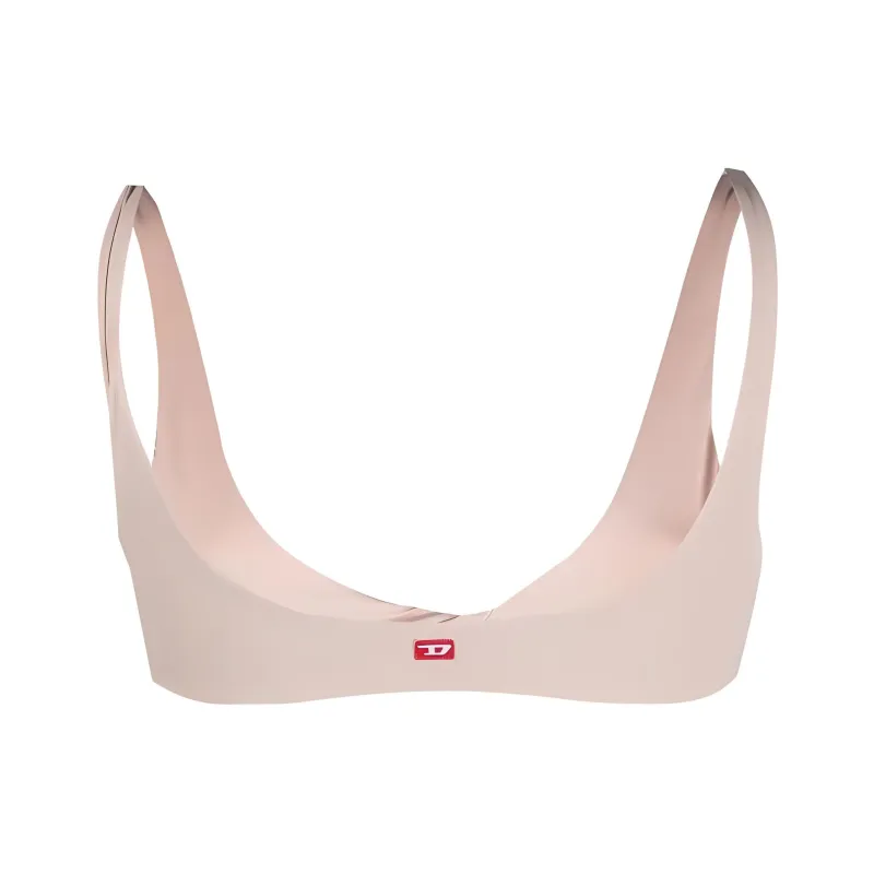 DIESEL Bfb-Taratwist Logo Patch Bikini Top-1