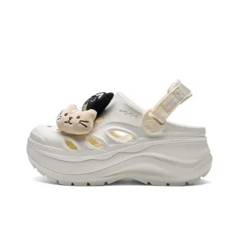 Kappa Back to Back Clogs Women's Winter Day White