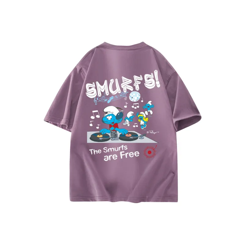 The Smurfs T Shirts Unisex-14