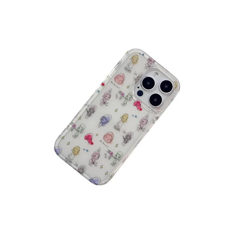 Kona Chun TPU Material Phone Cases Compatibility With Apple 16 Pro Max/15 Pro/14 Pro/13/iPhone 16 Pro-2