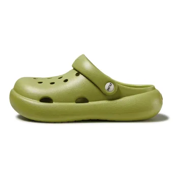 POSEE Slippers Recycling Gray/Ivory White/Matcha Green