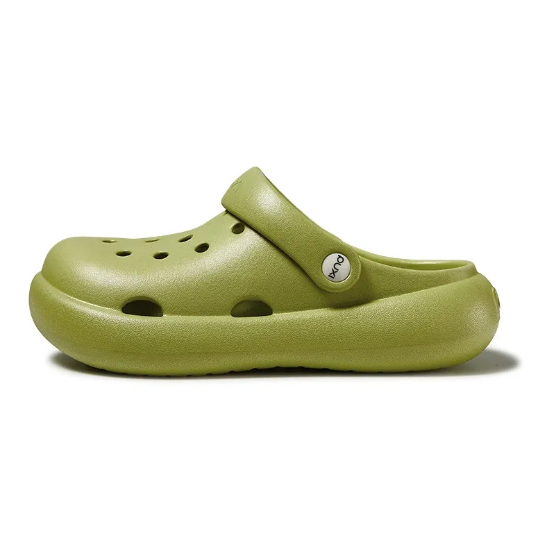 POSEE Slippers Recycling Gray/Ivory White/Matcha Green-0