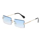 Gold Frame with Gradient Blue Lens (TY0044-2)