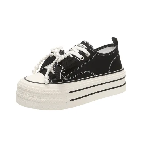 Boogie Bear Canvas Shoes Women's