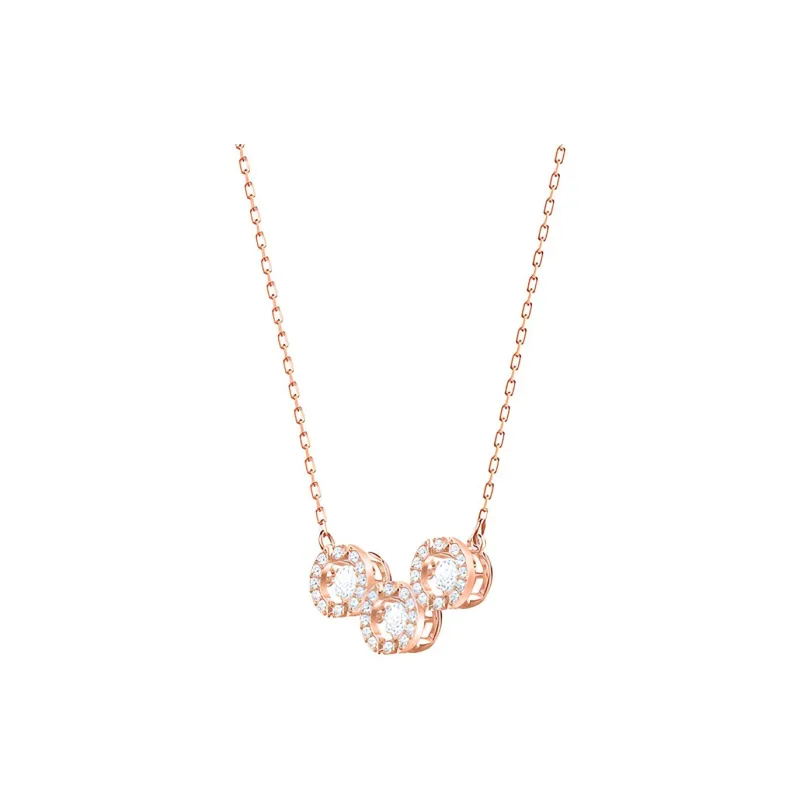 Swarovski Sparkling Dance Artificial Crystal Necklaces Women's-1