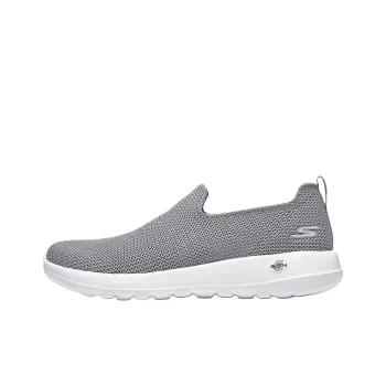 Skechers MEN'S GO WALK Lightweight Cushioning Low Top Casual Shoes Men's Gray