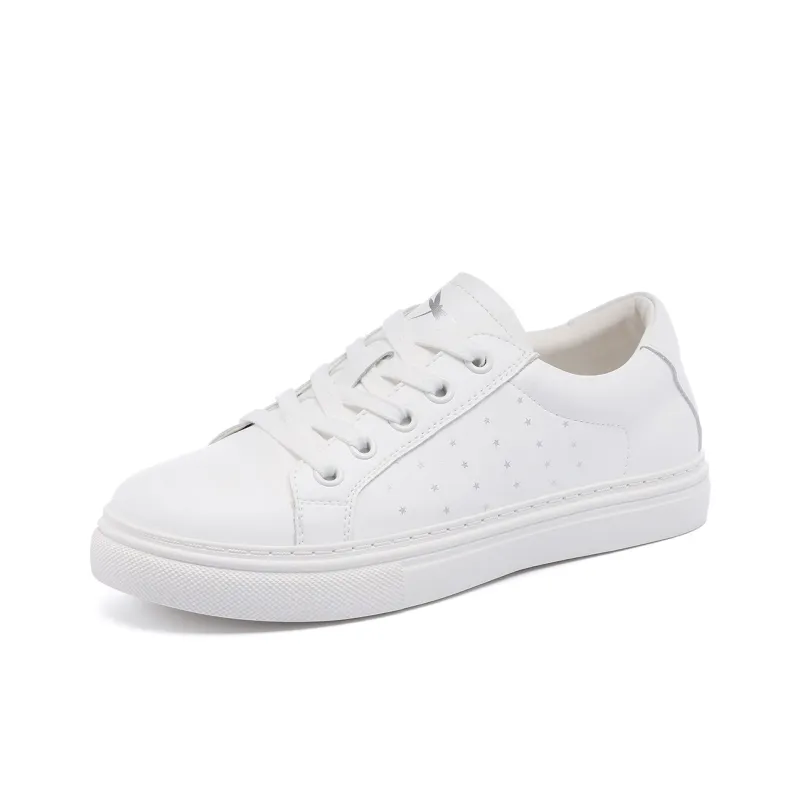 RED DRAGONFLY White Sneakers For Women's Abrasion Resistant Low Top Trendy Casual Shoes Women's-0