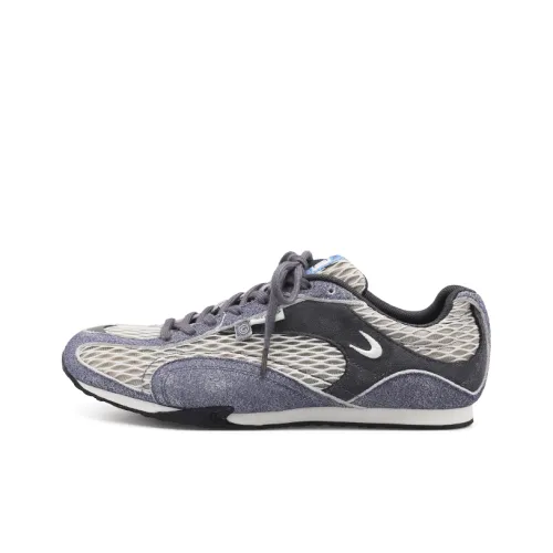 Cat&Sofa Anti Slip Wear Resistant Low Top Casual Shoes Unisex Washed Blue
