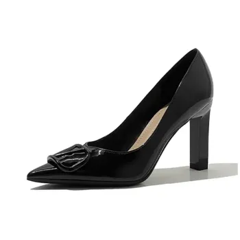 Dawei's House Chunky Heel High Heels Women's Gift Box Set