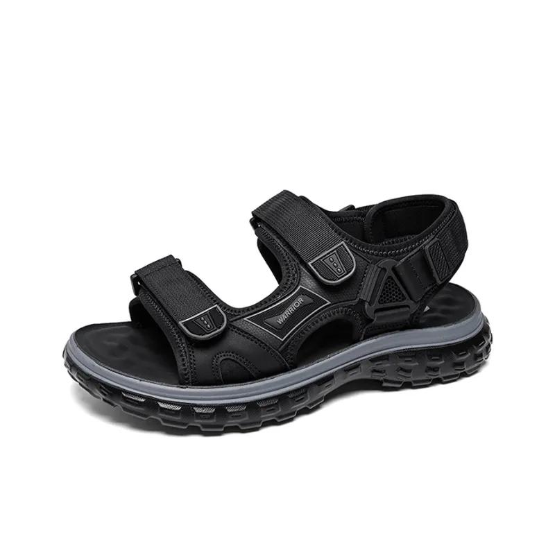 Warrior Beach Sandals Men's Black-1