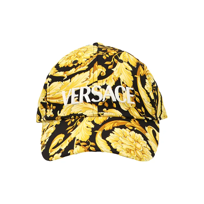 VERSACE Barocco Print Logo Cap-1