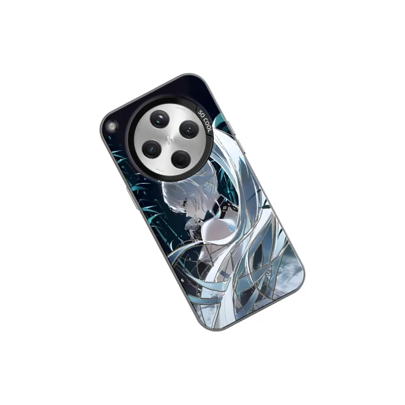 CHUNFAN PC Material Phone Cases Compatibility With OPPO A5 Pro/Find X8/Reno 12/11/Pro Cartoon-12