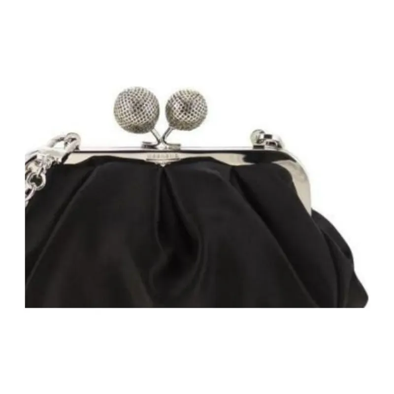 WEEKEND MaxMara Cotton Clutch Women's Black-5