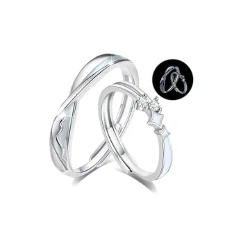 MISS TOOYA S925 Silver Rings Unisex