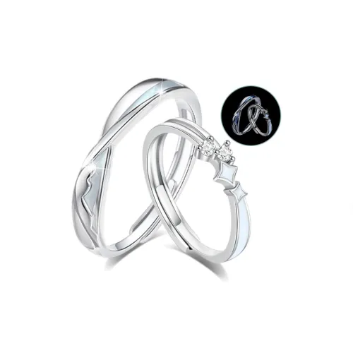 MISS TOOYA S925 Silver Rings Unisex