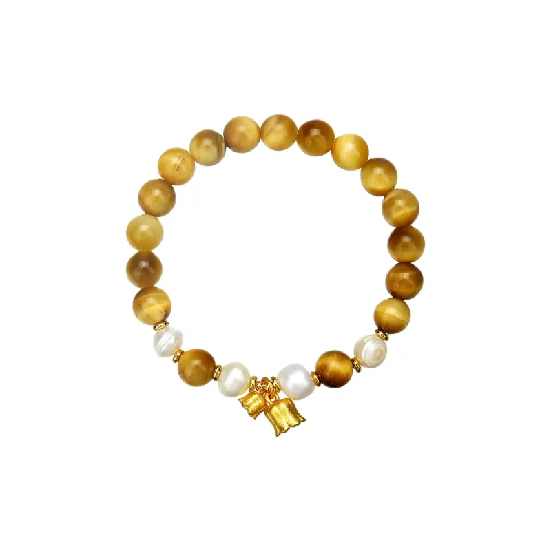 YUFENGXI Tiger's Eye Stone Bracelets Unisex-0