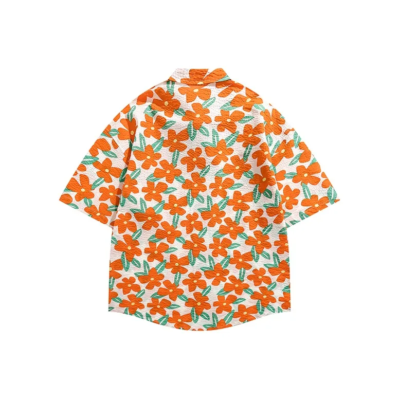 VERAF CA Shirt Unisex Orange Red-1