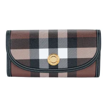 Burberry Leather Wallet Women's Brown