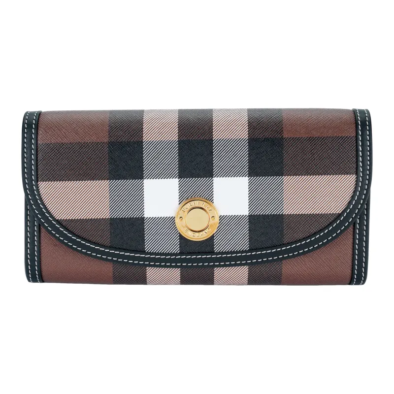 Burberry Leather Wallet Women's Brown-0